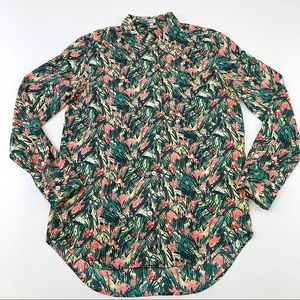 Aritzia Sunday Best spring floral blouse